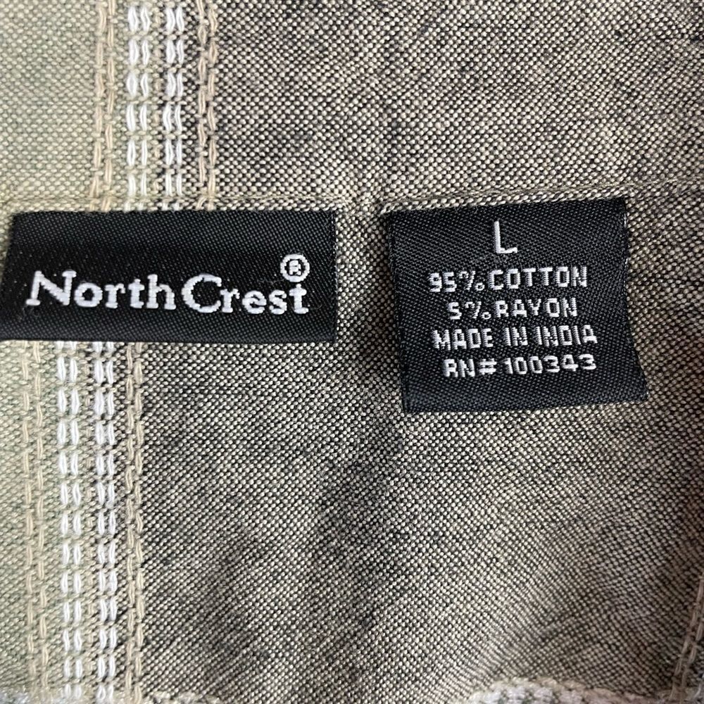 Northcrest Full Zip Collared Jacket Size L EUC - Picture 6 of 6